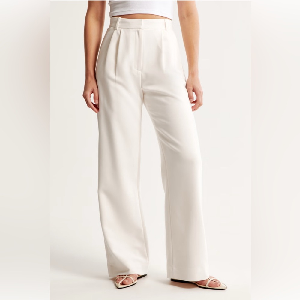 Abercrombie Cream Women's Pants